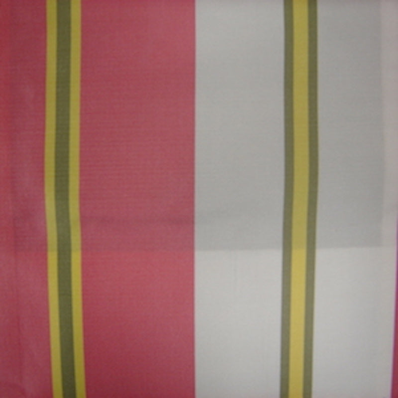 Oneida Fabric in color Petunia is a Multi-Colored Stripe Silk Fabric pattern good for Drapery & Curtain Fabric