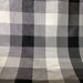 Onslow Fabric in color Black/White is a Multi-Colored Stripe Silk Fabric pattern good for Drapery & Curtain Fabric