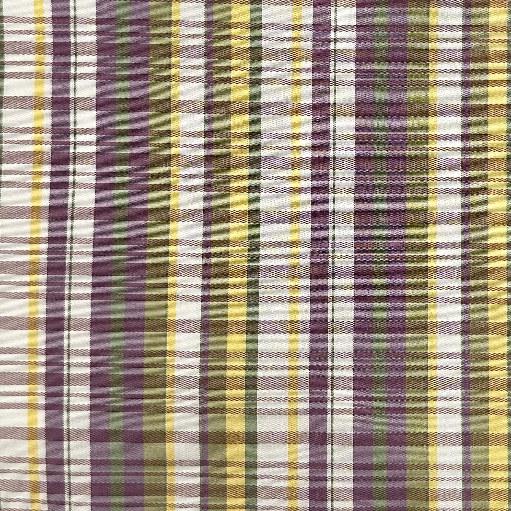 Ordell Fabric | Multi-Colored Stripe Silk Fabric | Drapery & Curtain Fabric