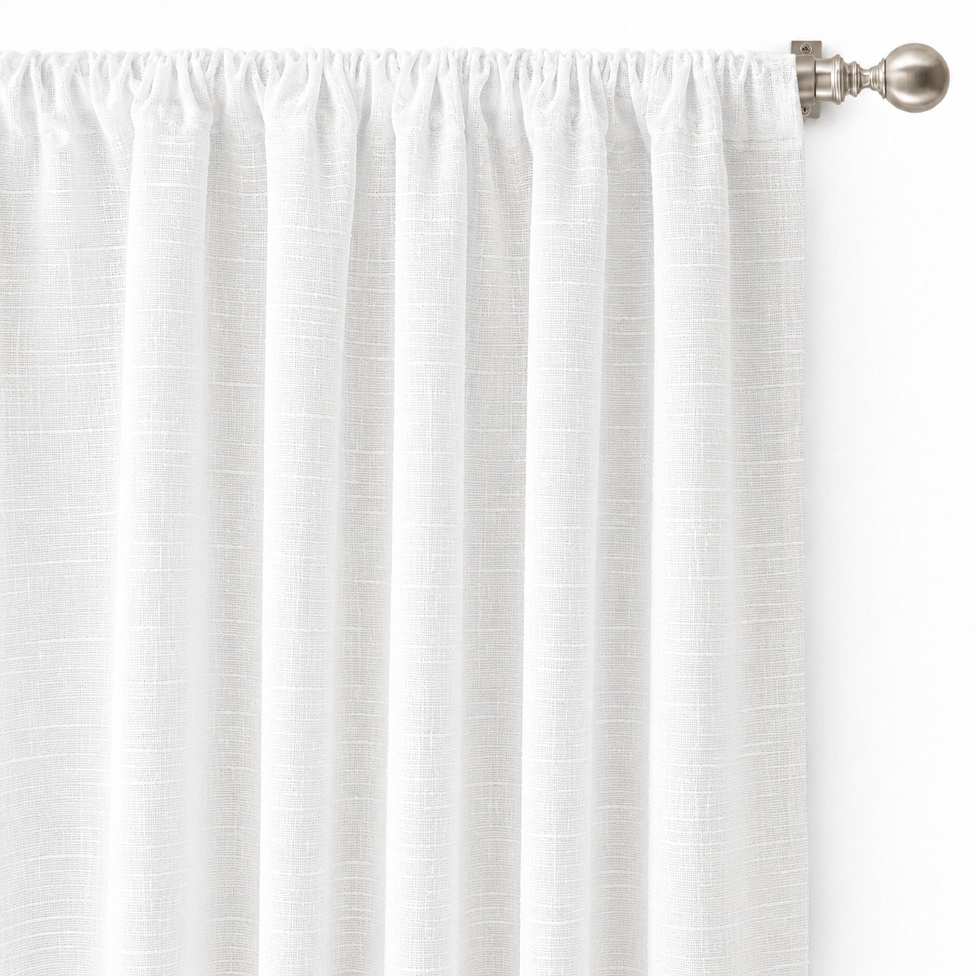 Origin Fabric | Solid Textured Sheer Fabric | Drapery & Curtain Fabric