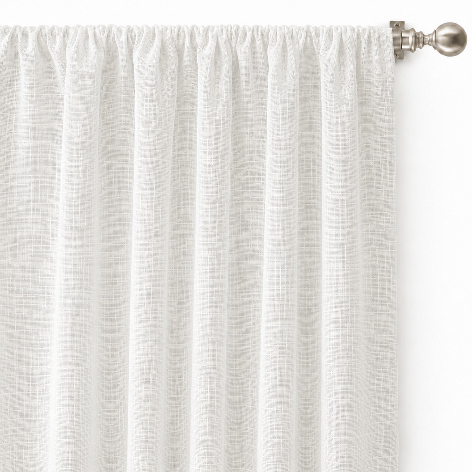 Origin Fabric | Solid Textured Sheer Fabric | Drapery & Curtain Fabric