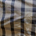 Orsen Fabric in color Black/Gold is a Striped Square Geometric Silk Fabric pattern good for Drapery & Curtain Fabric