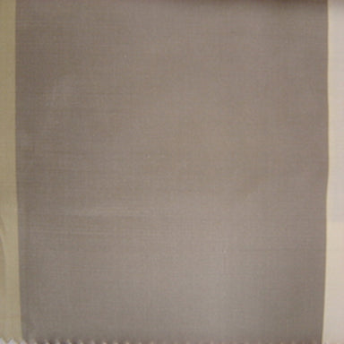 Otter Fabric in color Taupe is a Multi-Colored Wide Stripe Silk Fabric pattern good for Drapery & Curtain 