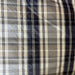 Owen Fabric in color Black/Gold is a Striped Square Geometric Silk Fabric pattern good for Drapery & Curtain Fabric