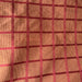 Panache Fabric in color Red Brick is a Striped Square Geometric Silk Fabric pattern good for Drapery & Curtain Fabric