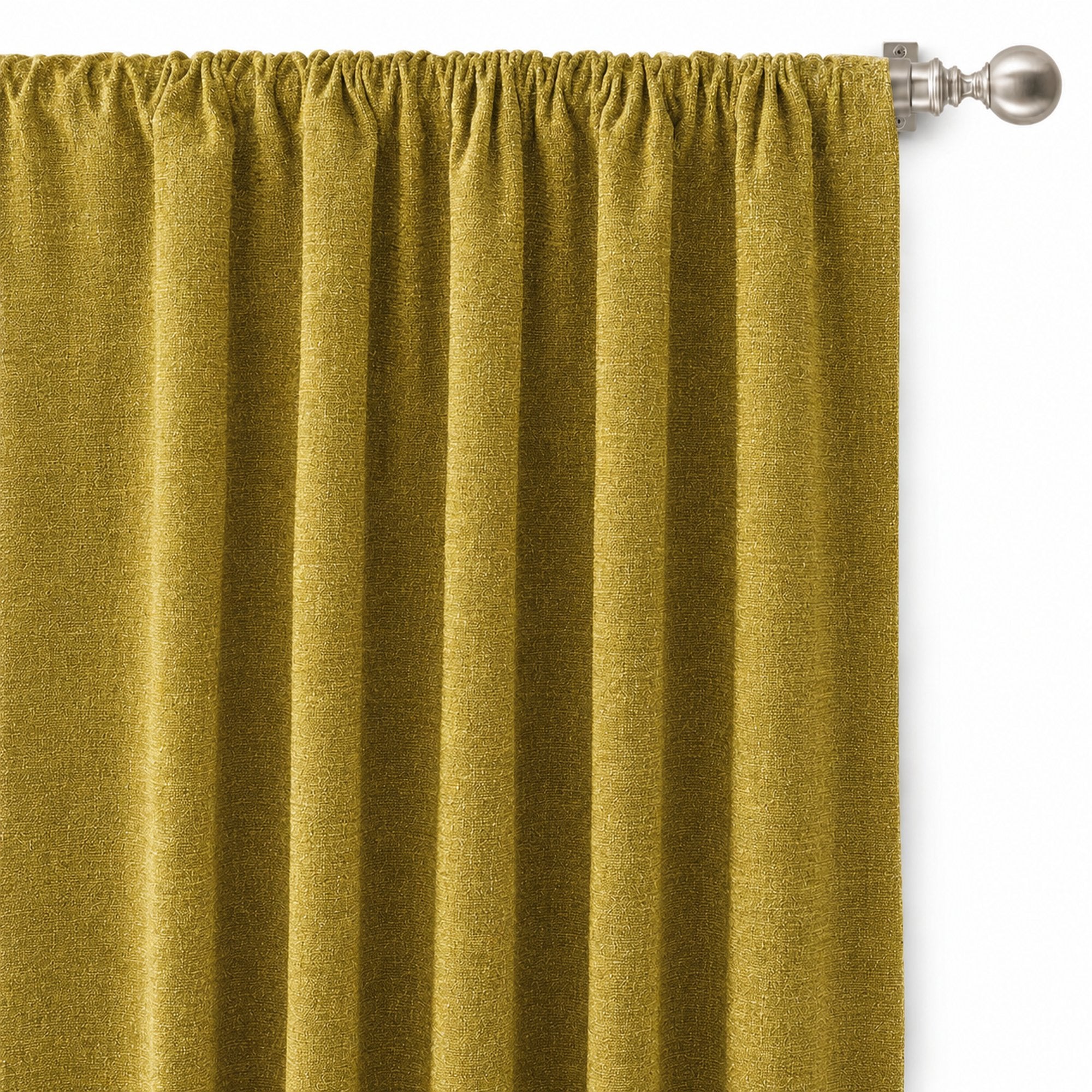 Pandora Fabric in color Kiwi made as a drapery is a Solid Textured Metallic Linen Look Fabric that is good for Drapery & Curtain Fabric and Upholstery Fabric