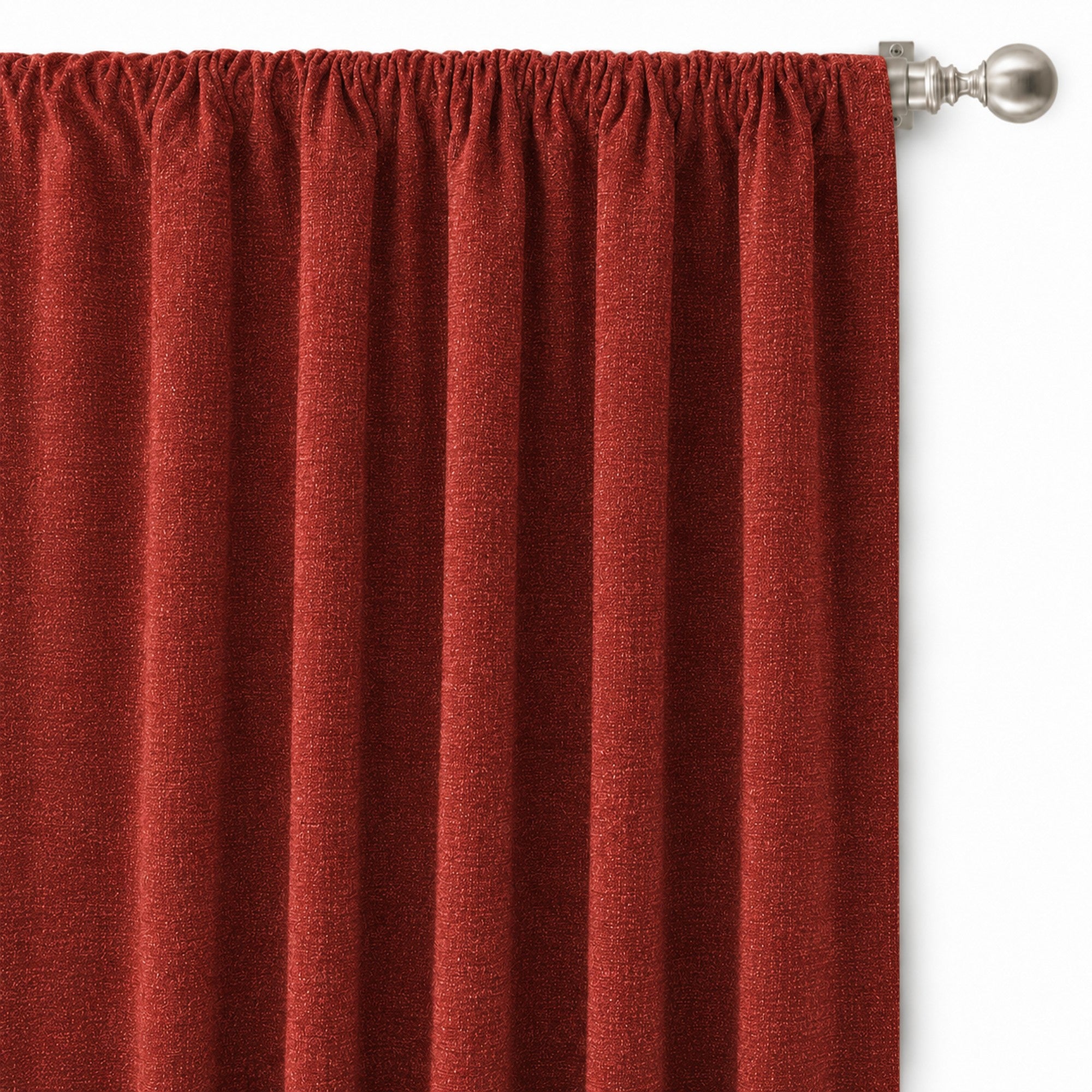 Pandora Fabric in color Coral made as a drapery is a Solid Textured Metallic Linen Look Fabric that is good for Drapery & Curtain Fabric and Upholstery Fabric