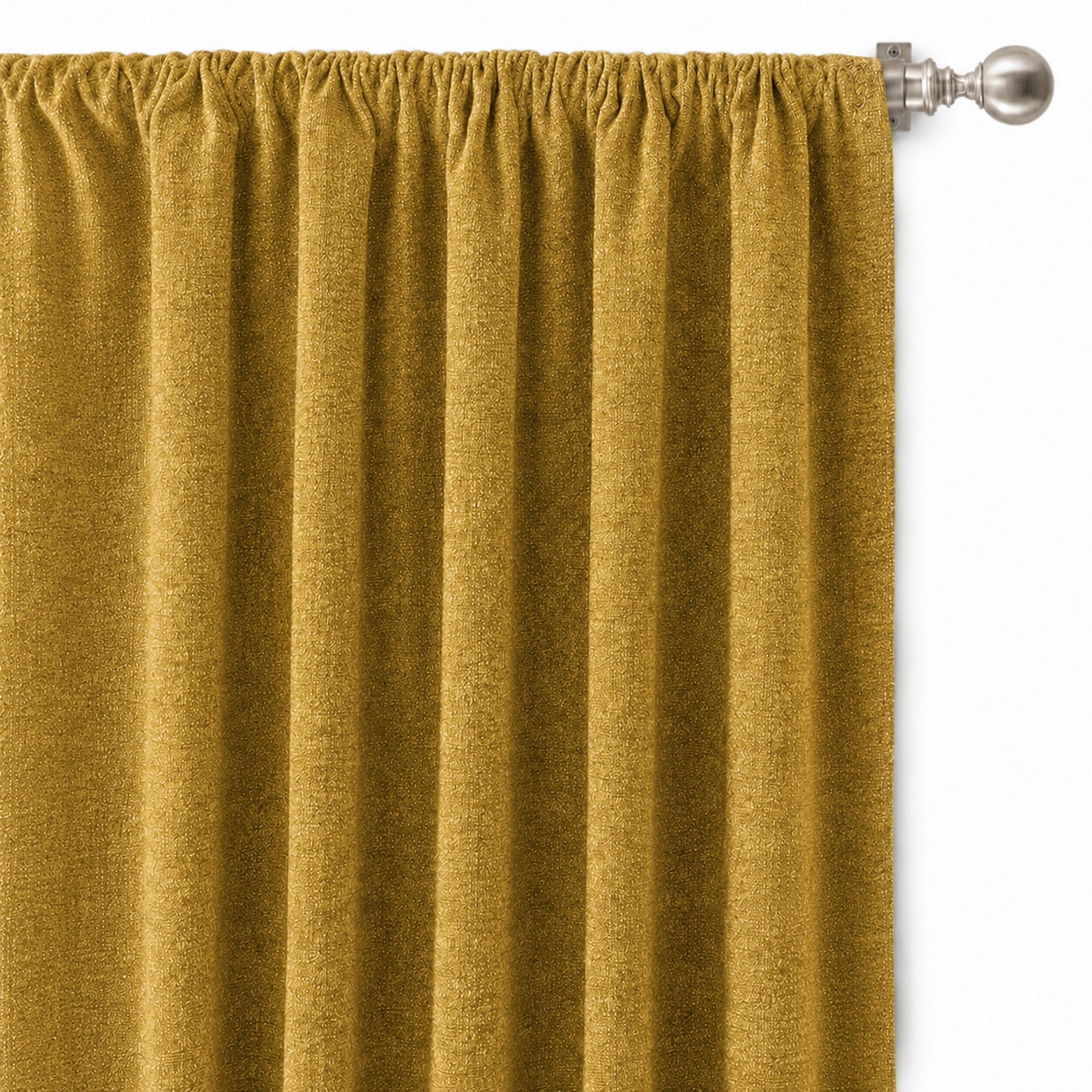 Pandora Fabric in color Canary made as a drapery is a Solid Textured Metallic Linen Look Fabric that is good for Drapery & Curtain Fabric and Upholstery Fabric