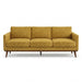 Pandora Fabric in color Gold made on a sofa is a Solid Textured Metallic Linen Look Fabric that is good for Drapery & Curtain Fabric and Upholstery Fabric