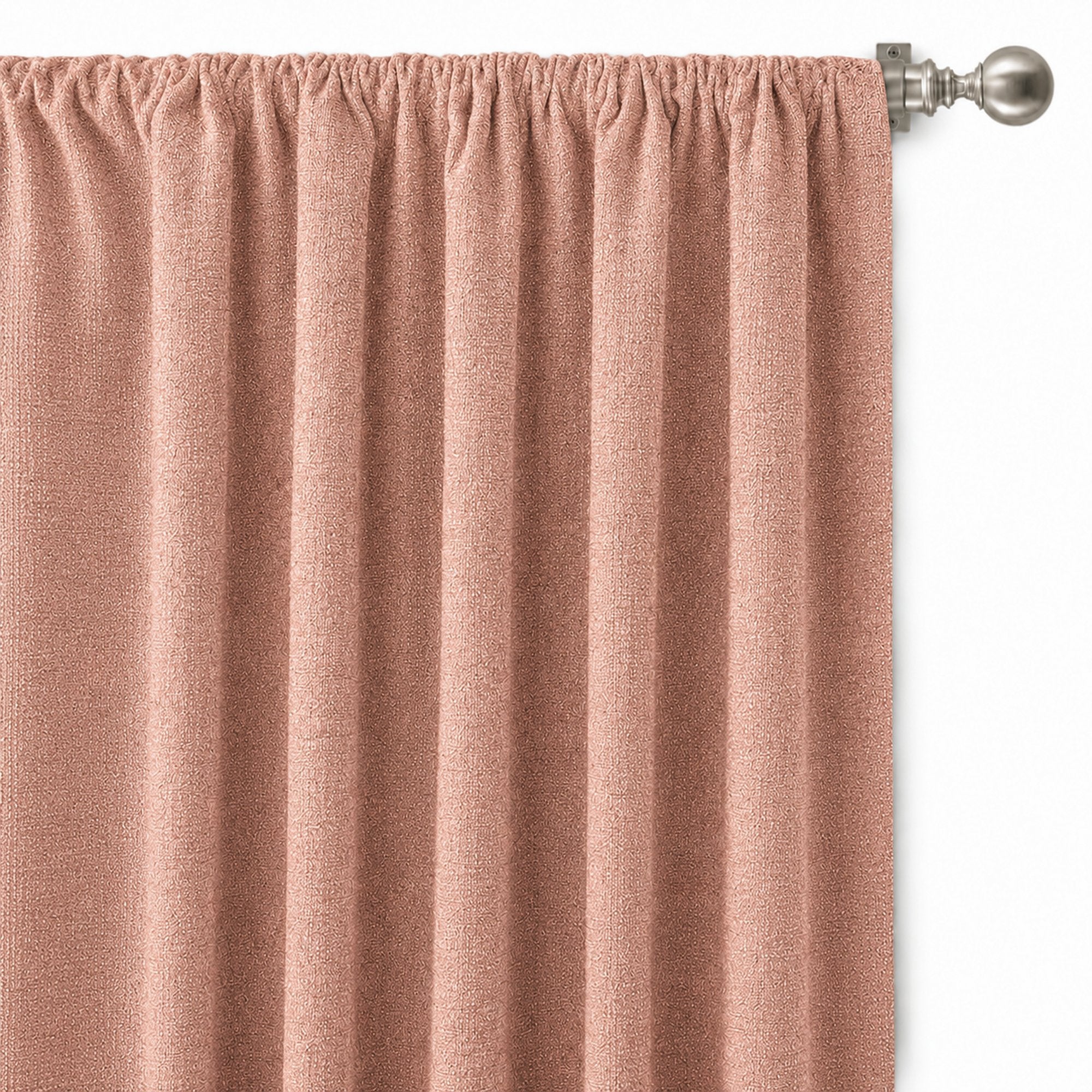 Pandora Fabric in color Blush made as a drapery is a Solid Textured Metallic Linen Look Fabric that is good for Drapery & Curtain Fabric and Upholstery Fabric