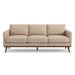 Pandora Fabric in color Rose made on a sofa is a Solid Textured Metallic Linen Look Fabric that is good for Drapery & Curtain Fabric and Upholstery Fabric