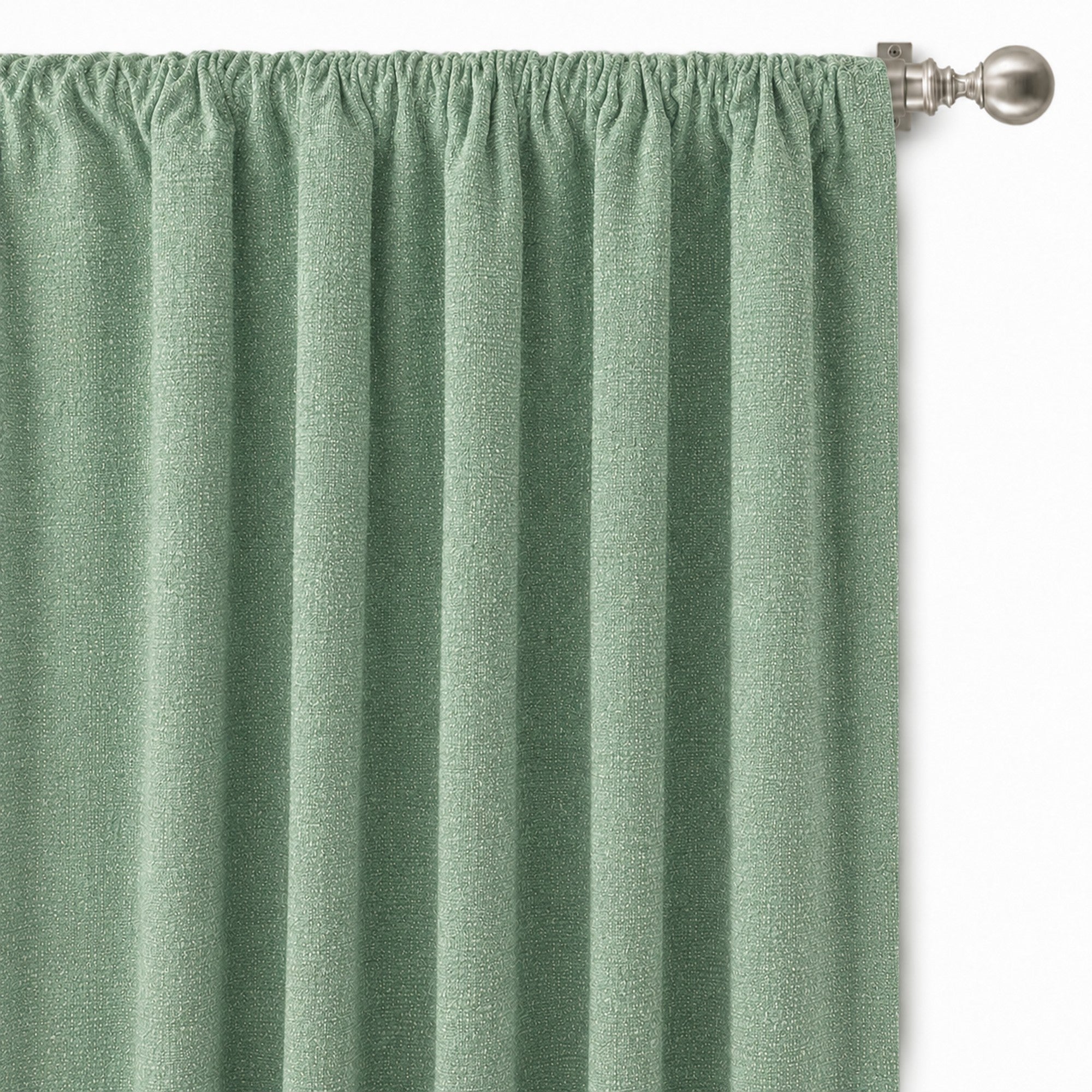 Pandora Fabric in color Seamist made as a drapery is a Solid Textured Metallic Linen Look Fabric that is good for Drapery & Curtain Fabric and Upholstery Fabric