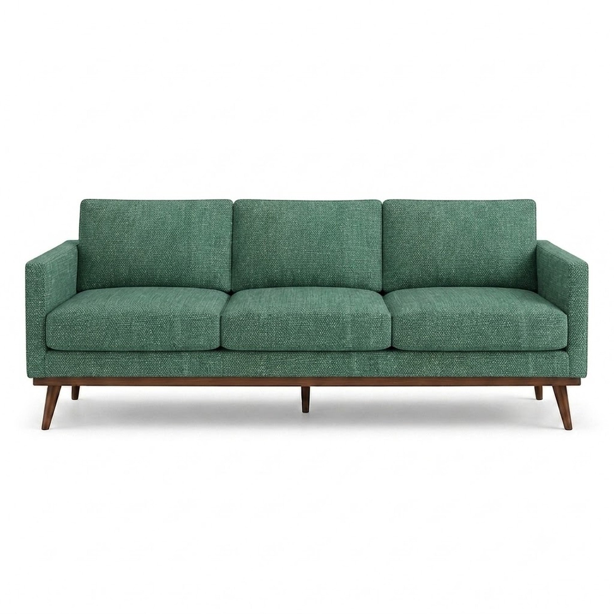 Pandora Fabric in color Seafoam made on a sofa is a Solid Textured Metallic Linen Look Fabric that is good for Drapery & Curtain Fabric and Upholstery Fabric