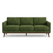 Pandora Fabric in color Celadon made on a sofa is a Solid Textured Metallic Linen Look Fabric that is good for Drapery & Curtain Fabric and Upholstery Fabric