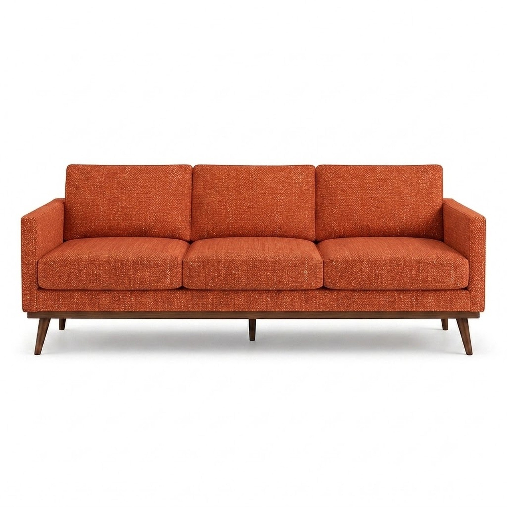Pandora Fabric in color Amber made on a sofa is a Solid Textured Metallic Linen Look Fabric that is good for Drapery & Curtain Fabric and Upholstery Fabric