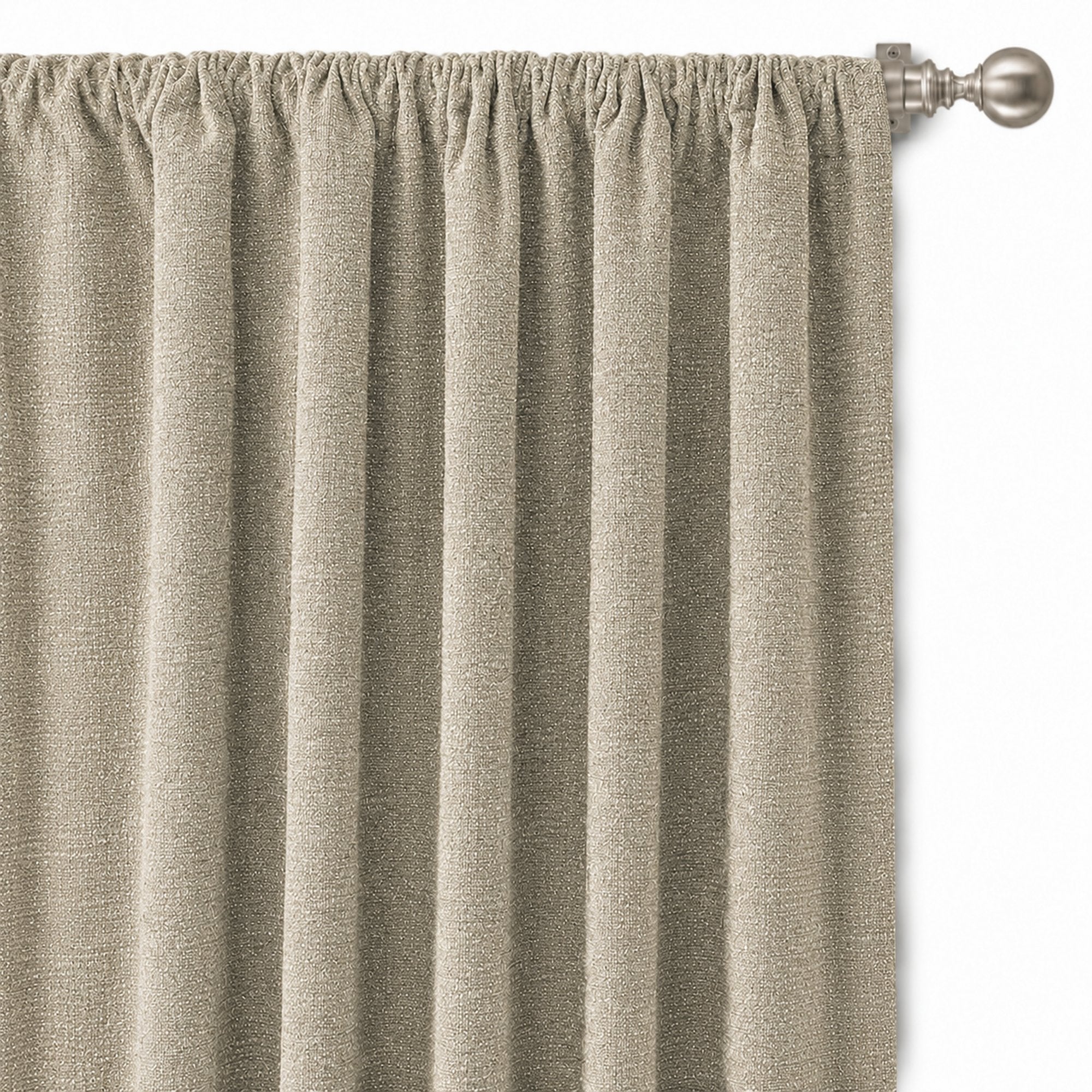 Pandora Fabric in color Silver made as a drapery is a Solid Textured Metallic Linen Look Fabric that is good for Drapery & Curtain Fabric and Upholstery Fabric