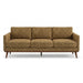 Pandora Fabric in color Mocha made on a sofa is a Solid Textured Metallic Linen Look Fabric that is good for Drapery & Curtain Fabric and Upholstery Fabric