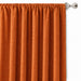 Pandora Fabric in color Mandarin made as a drapery is a Solid Textured Metallic Linen Look Fabric that is good for Drapery & Curtain Fabric and Upholstery Fabric