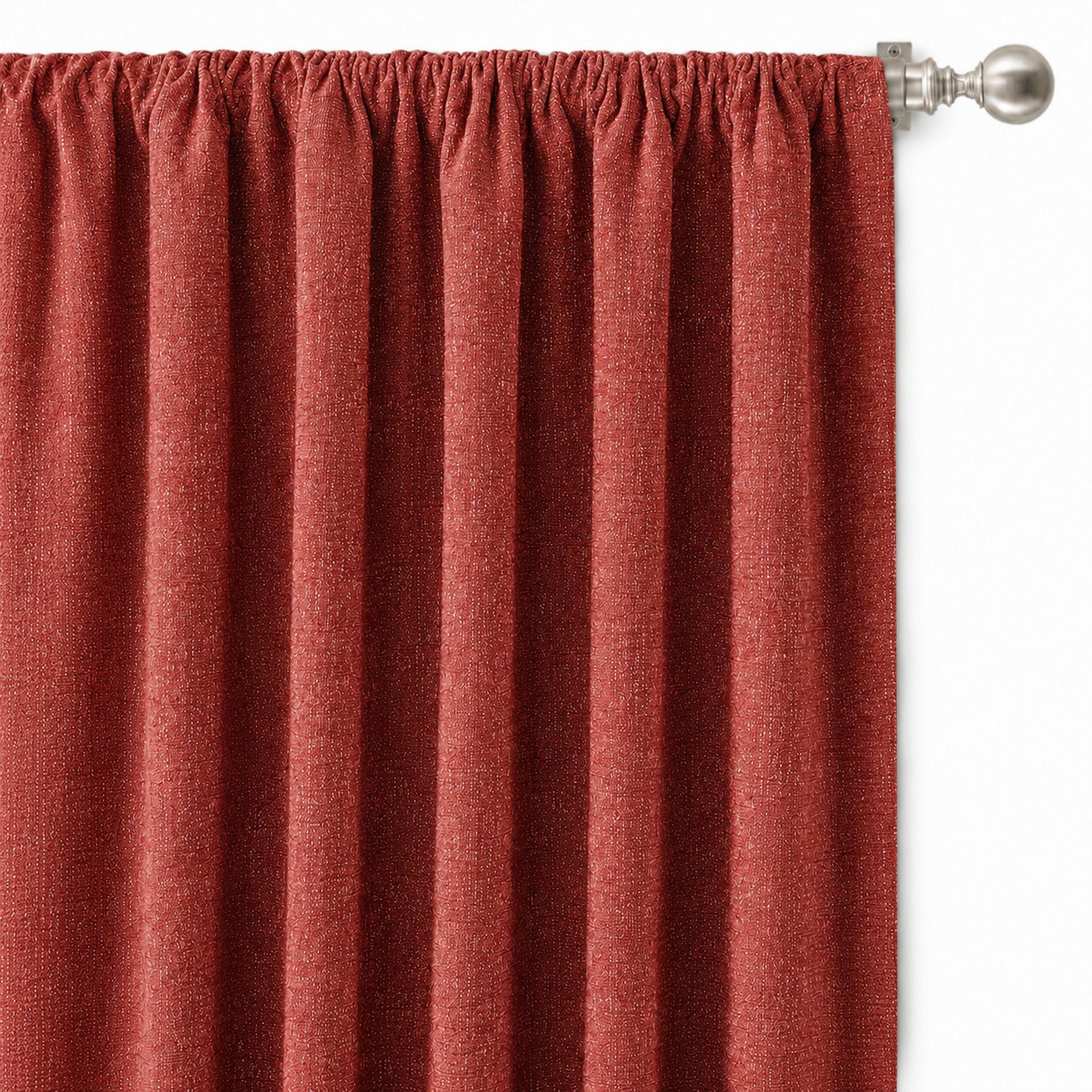 Pandora Fabric in color Marsala made as a drapery is a Solid Textured Metallic Linen Look Fabric that is good for Drapery & Curtain Fabric and Upholstery Fabric