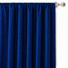 Pandora Fabric in color Cobalt made as a drapery is a Solid Textured Metallic Linen Look Fabric that is good for Drapery & Curtain Fabric and Upholstery Fabric