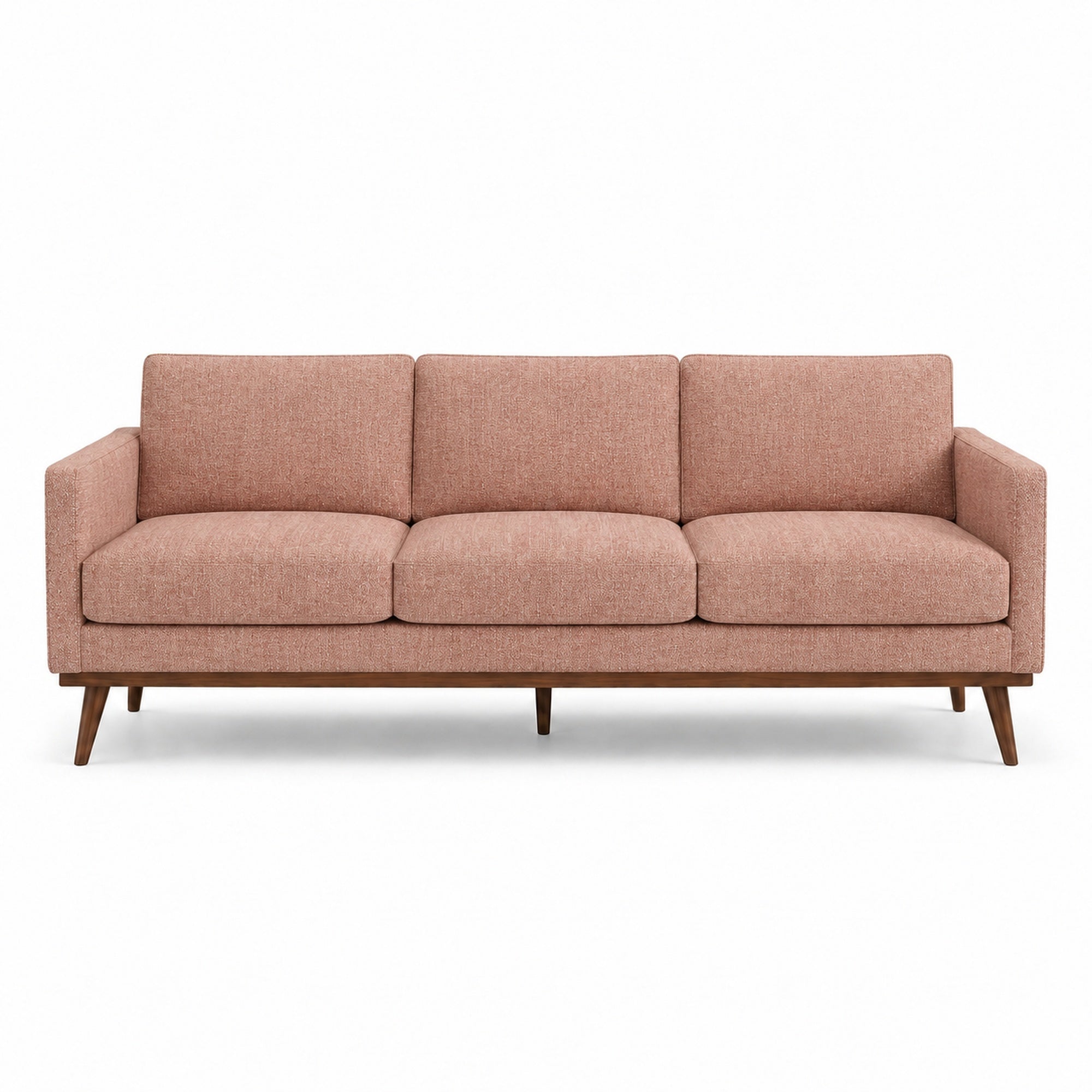 Pandora Fabric in color Mauve made on a sofa is a Solid Textured Metallic Linen Look Fabric that is good for Drapery & Curtain Fabric and Upholstery Fabric