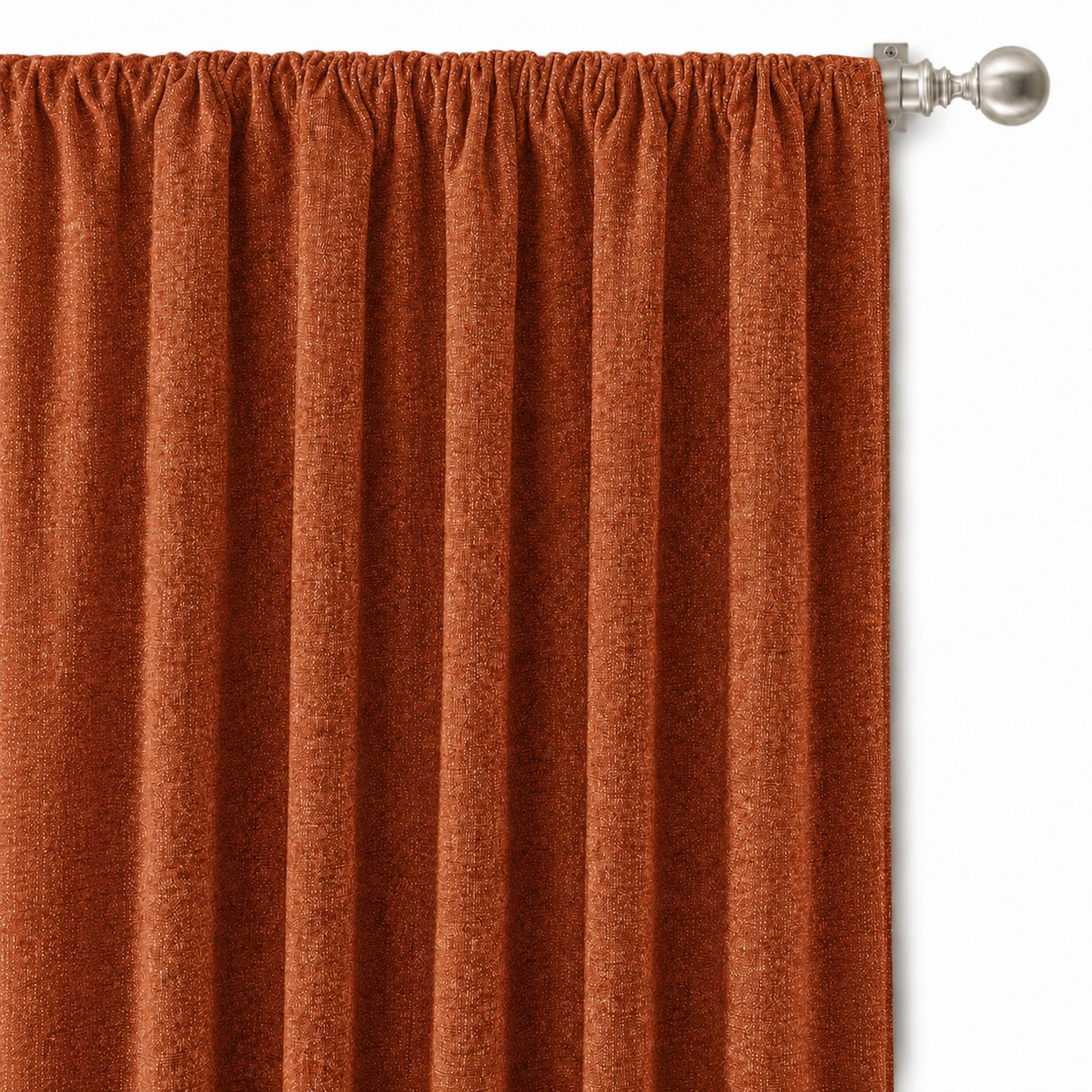 Pandora Fabric in color Spice made as a drapery is a Solid Textured Metallic Linen Look Fabric that is good for Drapery & Curtain Fabric and Upholstery Fabric
