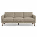 Pandora Fabric in color Linen made on a sofa is a Solid Textured Metallic Linen Look Fabric that is good for Drapery & Curtain Fabric and Upholstery Fabric