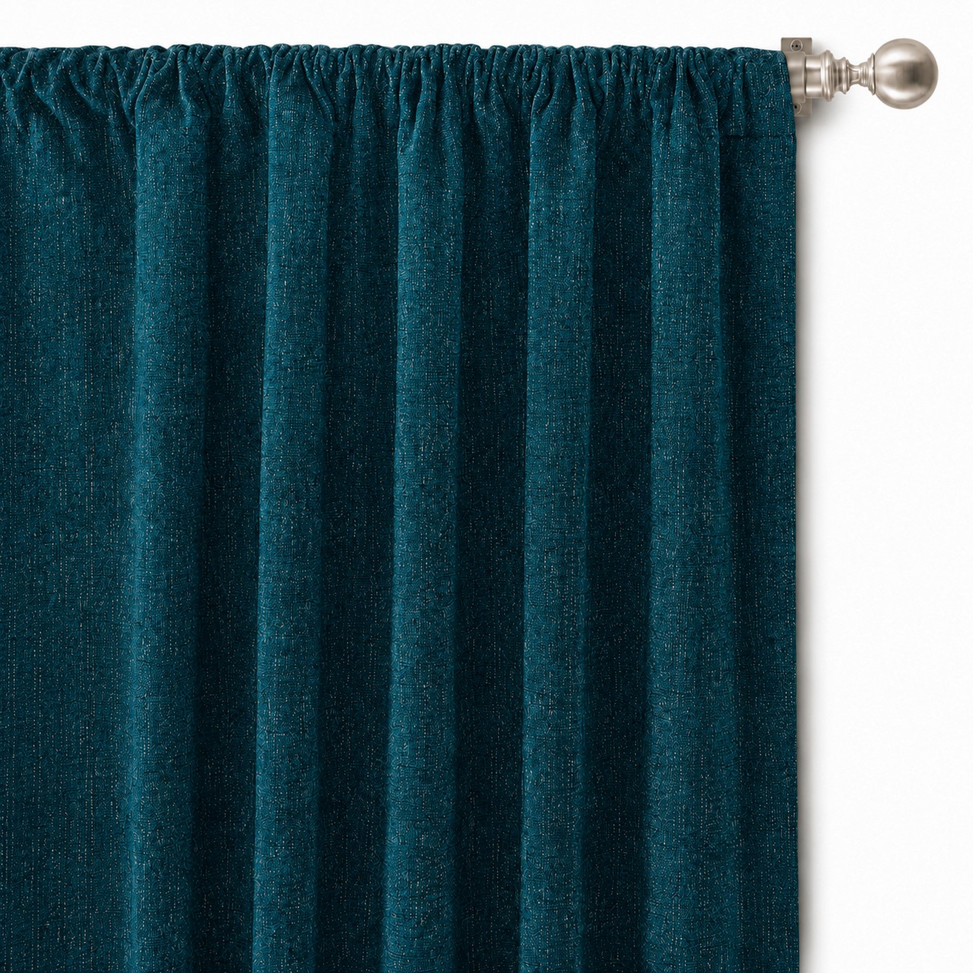 Pandora Fabric in color Aqua made as a drapery is a Solid Textured Metallic Linen Look Fabric that is good for Drapery & Curtain Fabric and Upholstery Fabric