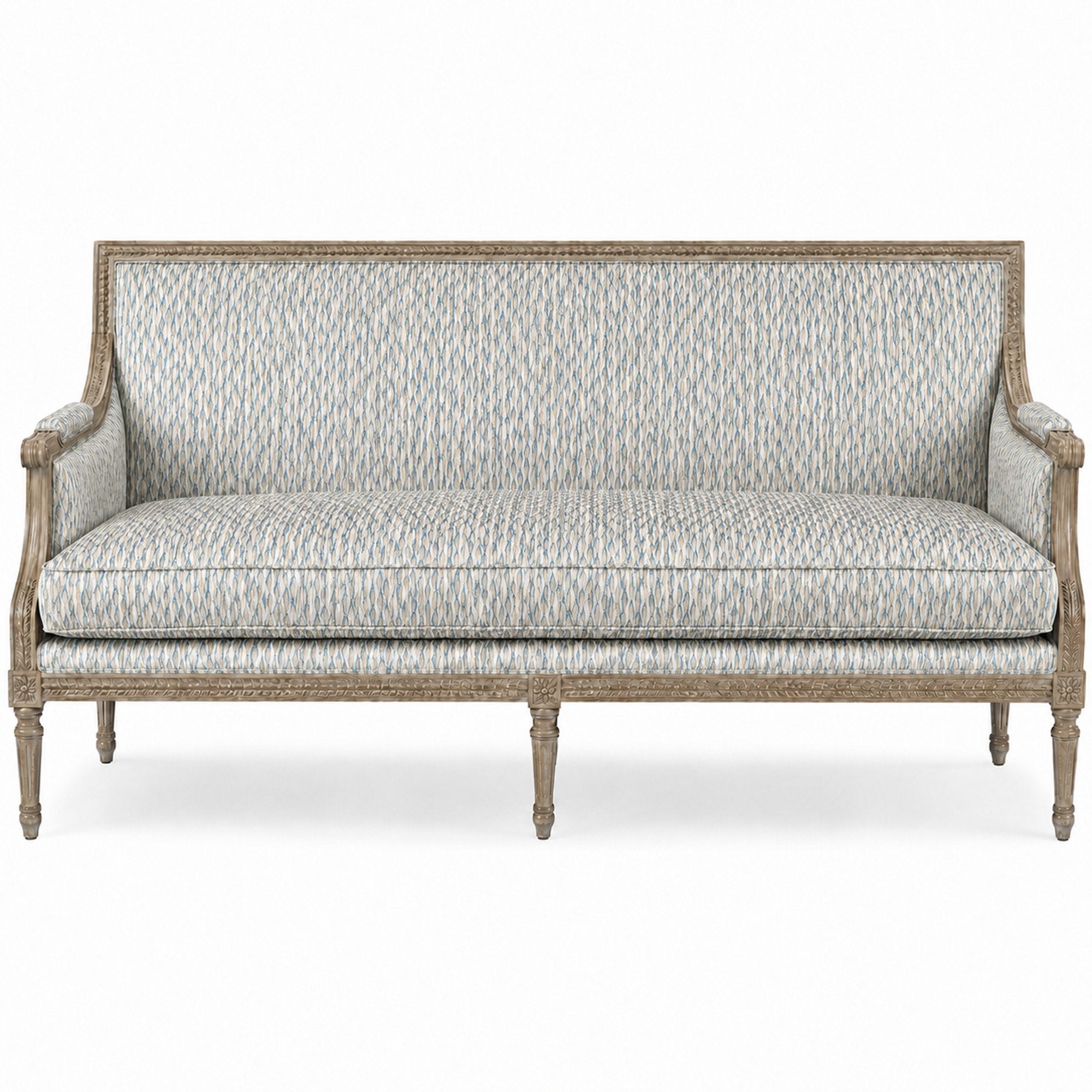 Peyton Fabric | Wavy Striped Textured Jacquard Fabric | Drapery & Curtain Fabric and Upholstery Fabric