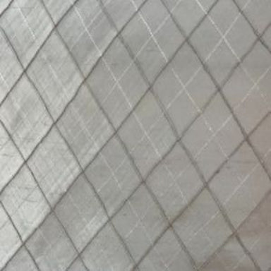 Piandre Fabric in color Blue is a Solid Diamond Geometric Silk Fabric pattern good for Drapery & Curtain Fabric