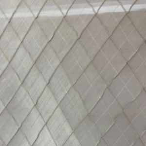 Piandre Fabric in color Teal is a Solid Diamond Geometric Silk Fabric pattern good for Drapery & Curtain Fabric