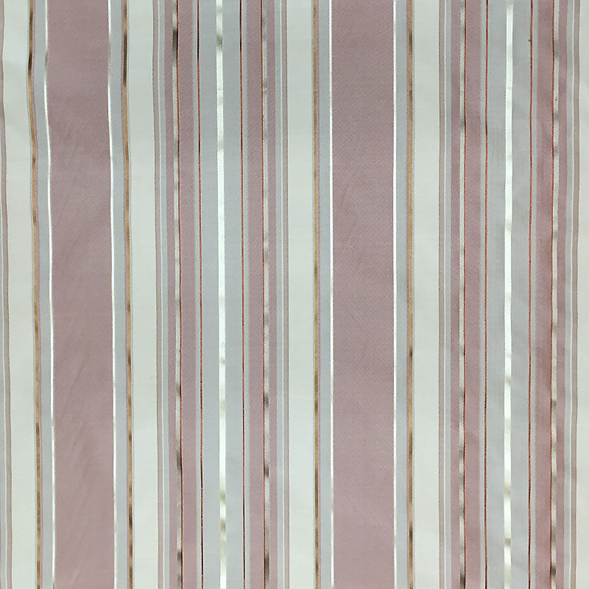 Radicci Fabric in color Almond is a Metallic Multi-Colored Stripe Silk Fabric pattern good for Drapery & Curtain Fabric