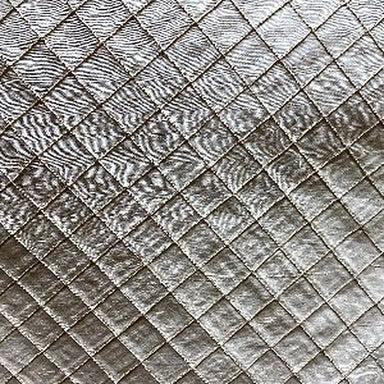 Raja Fabric in color Coral is a Solid Small Diamond Geometric Silk Fabric pattern good for Drapery & Curtain Fabric