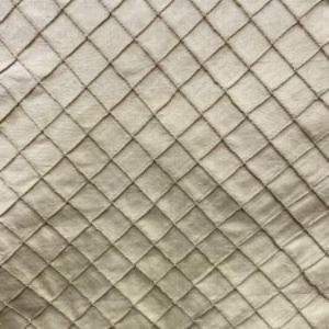 Raja Fabric | Solid Small Diamond Geometric Silk Fabric | Drapery & Curtain Fabric