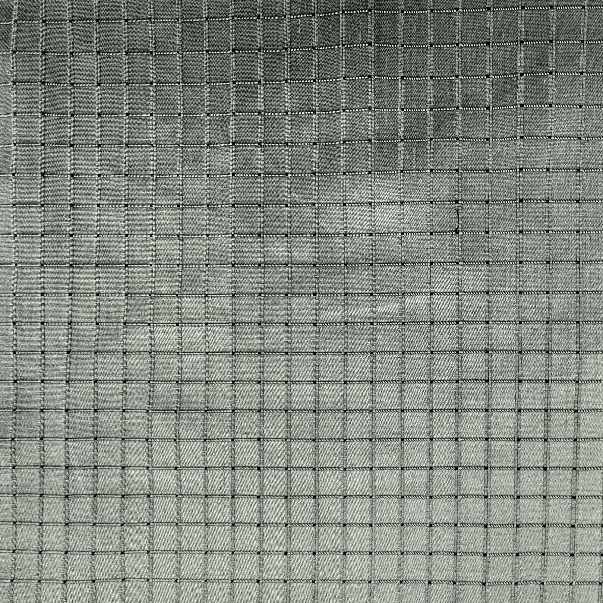 Rashid Fabric | Solid Small Square Geometric Silk Fabric | Drapery & Curtain Fabric