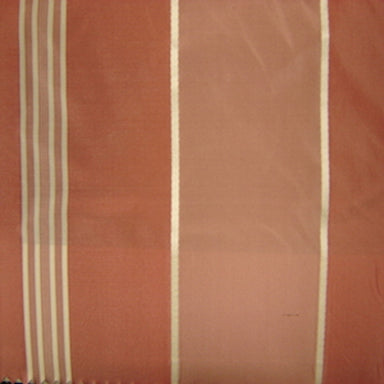 Renoir Fabric in color Rose is a Multi-Colored Wide Stripe Silk Fabric pattern good for Drapery & Curtain Fabric