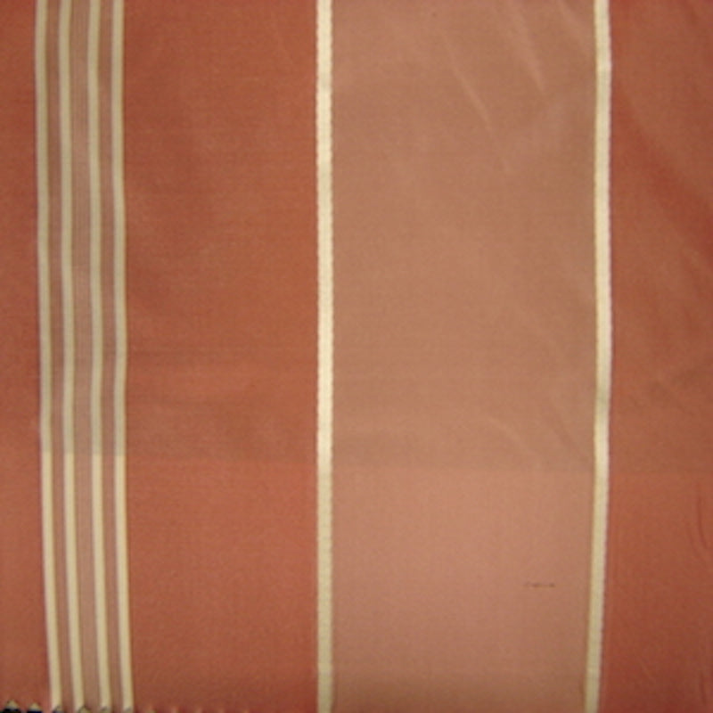 Renoir Fabric in color Rose is a Multi-Colored Wide Stripe Silk Fabric pattern good for Drapery & Curtain Fabric