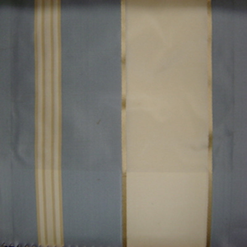 Renoir Fabric in color Bluebell is a Multi-Colored Wide Stripe Silk Fabric pattern good for Drapery & Curtain Fabric