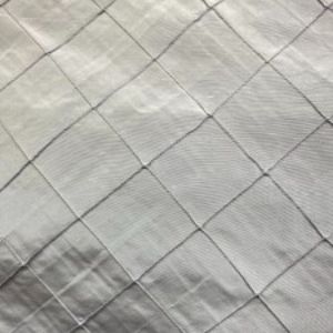 Sachi Fabric in color Periwinkle is a Solid Quilted Small Diamond Silk Fabric pattern good for Drapery & Curtain Fabric