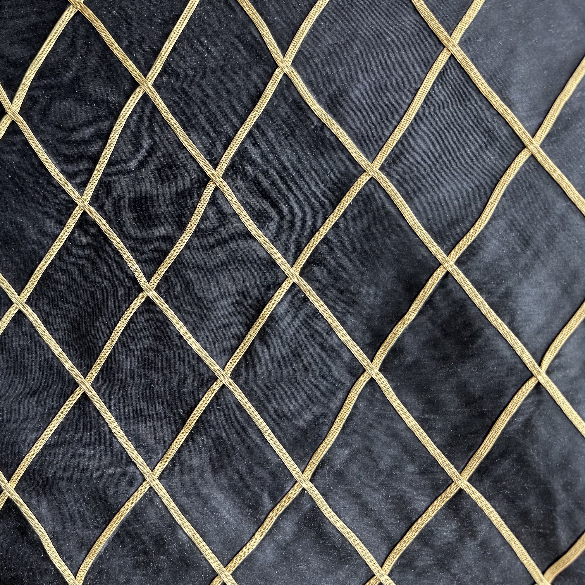Scada Fabric | Diamond Geometric Silk Fabric | Drapery & Curtain Fabric
