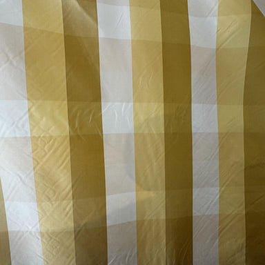 Seymour Fabric in color Antique is a Striped Square Silk Fabric pattern good for  Drapery & Curtain Fabric