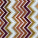 Shaw Fabric in color Rust is a Multicolored Zigzag Chenille Fabric pattern good for Drapery & Curtain Fabric and Upholstery Fabric