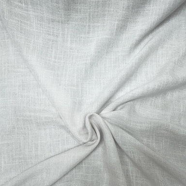 Shira Fabric in color White is a Solid Sheer Fabric that is good for Drapery & Curtain Fabric