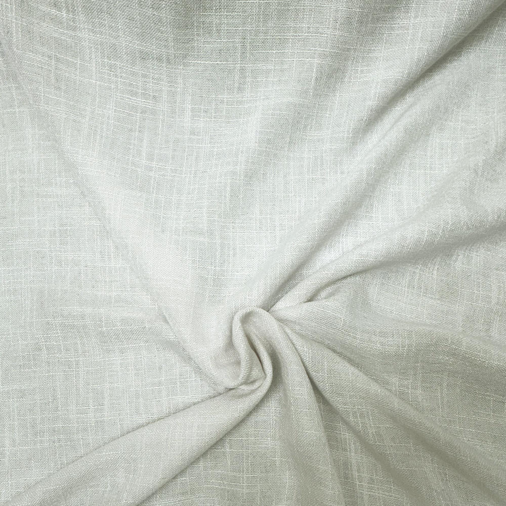 Shira Fabric in color Ivory is a Solid Sheer Fabric that is good for Drapery & Curtain Fabric