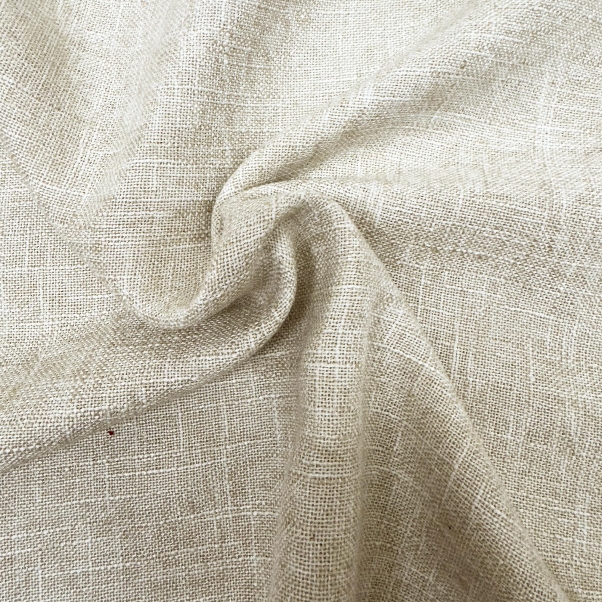 Shira Fabric in color Flax is a Solid Sheer Fabric that is good for Drapery & Curtain Fabric