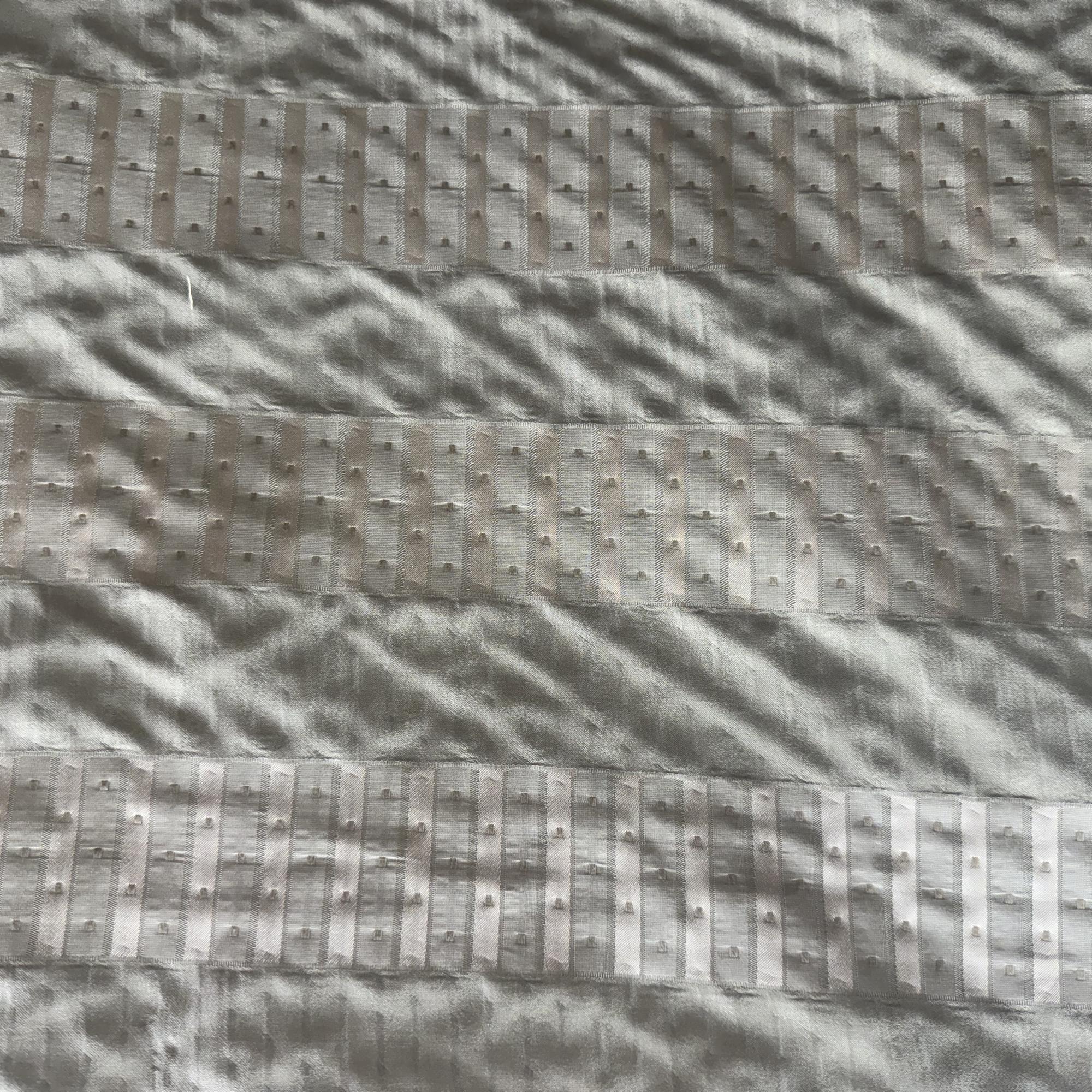 Silva Fabric in color Sage is a Striped Silk Fabric pattern good for Drapery & Curtain Fabric
