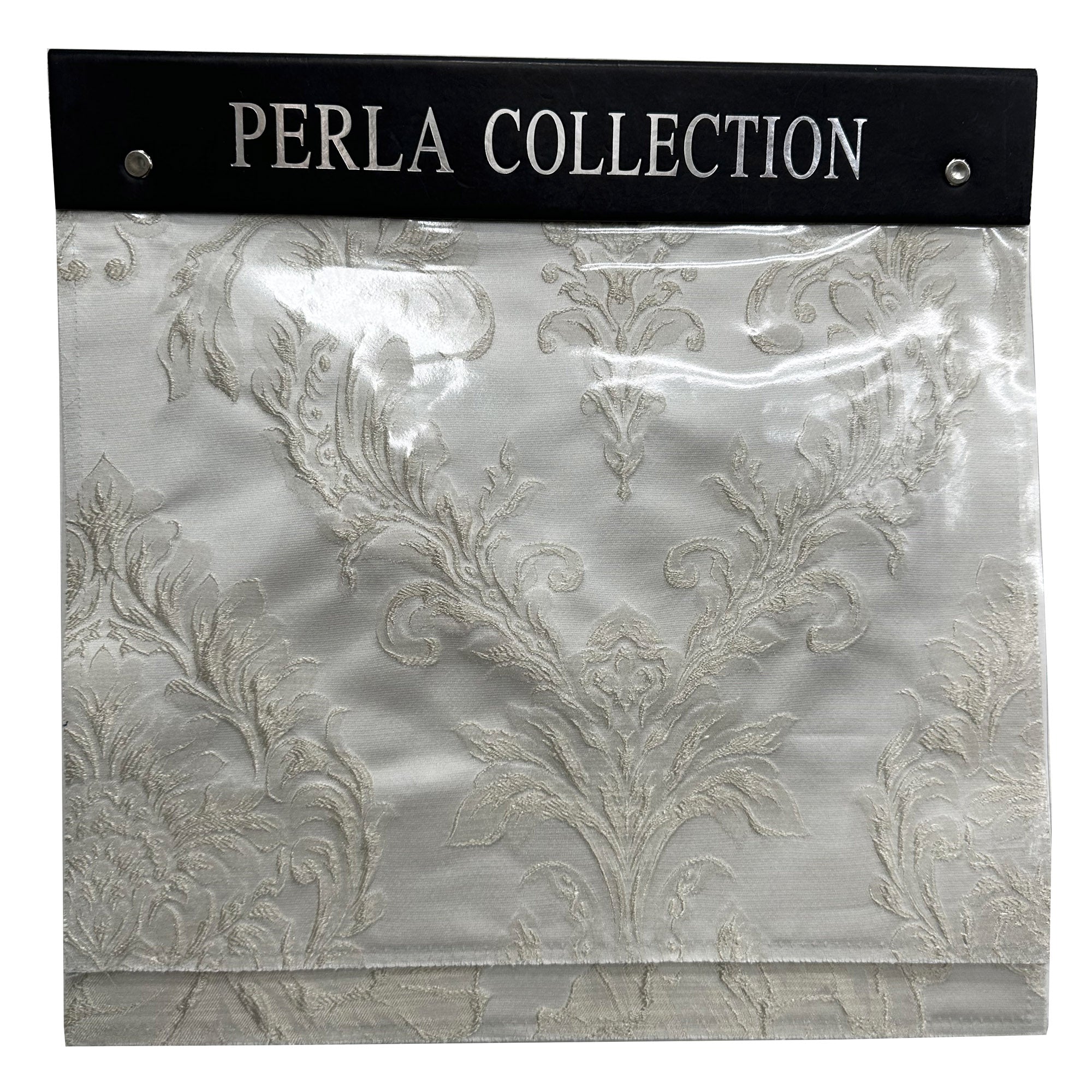 Perla Fabric | Shiny Floral Damask Jacquard