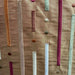 Stratus Fabric in color Passion is a Multi-Colored Stripe Silk Fabric that is good for Drapery & Curtain Fabric