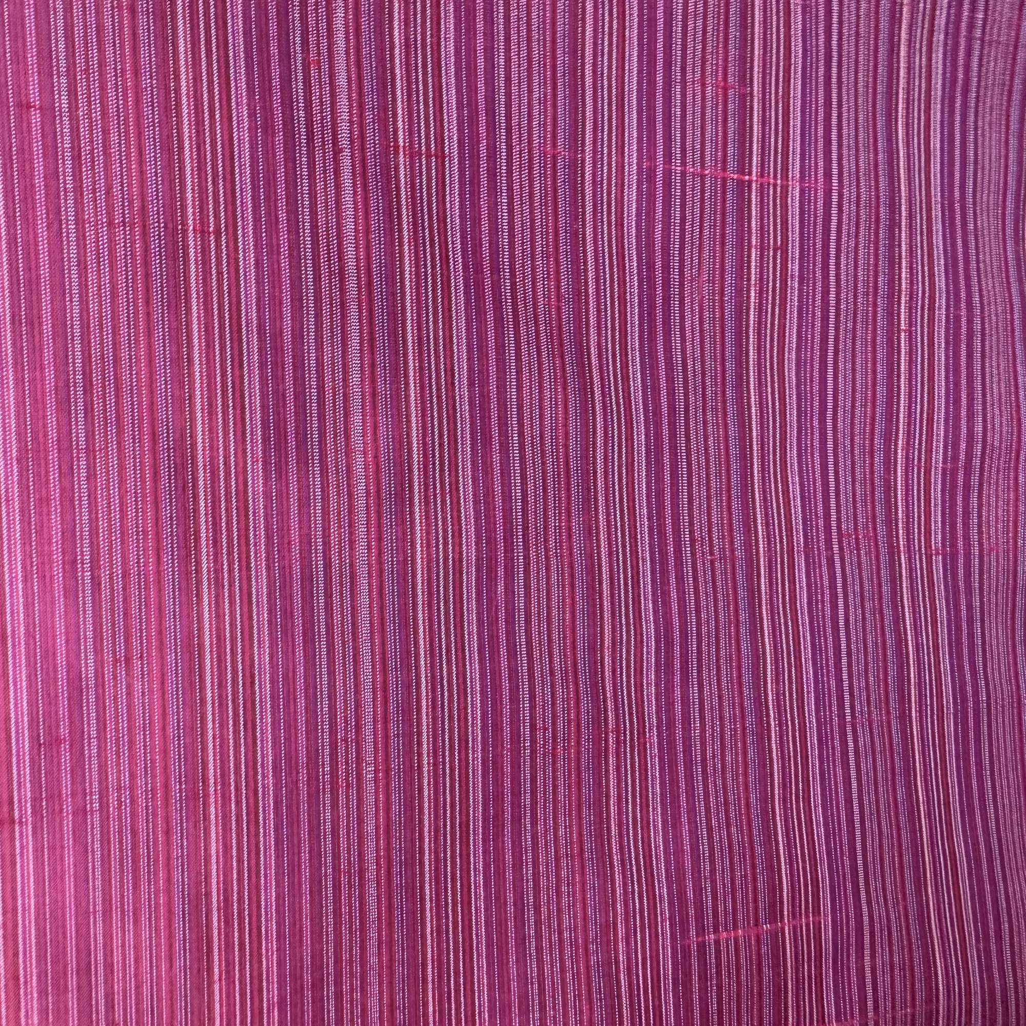 Suruchi Fabric in color Fire is a Multi-Colored Stripe Silk Fabric pattern good for Drapery & Curtain Fabric