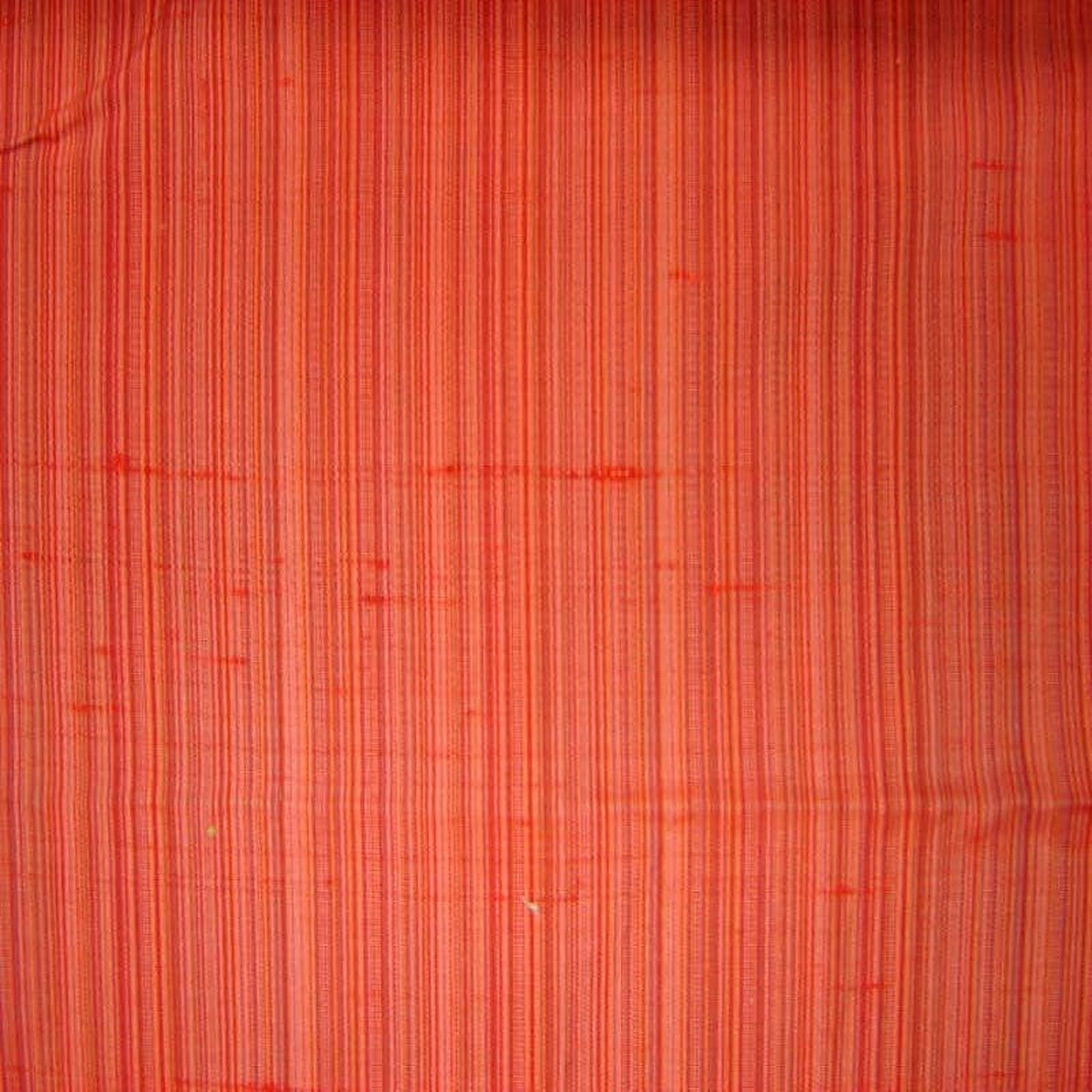 Suruchi Fabric in color Flamingo is a Multi-Colored Stripe Silk Fabric pattern good for Drapery & Curtain Fabric